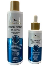 Joyce Giraud Ultimate Hair Strength Keratin Therapy Shampoo + Scalp Detox Set