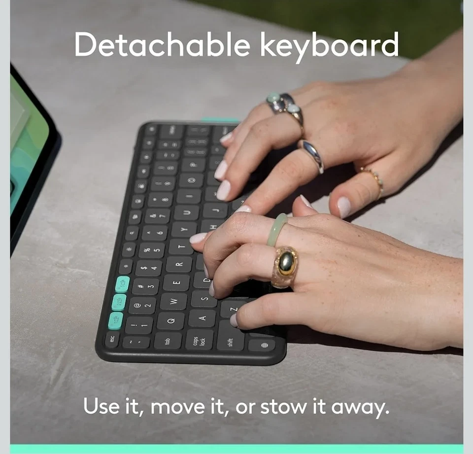 Flip Folio, Keyboard Case for iPad Pro 13-inch (M4 & M5) & iPad Air 13-inch - Image 3 of 4