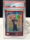 2024 Donruss Optic Drake Maye Rookie Red Hyper #229 PSA 10