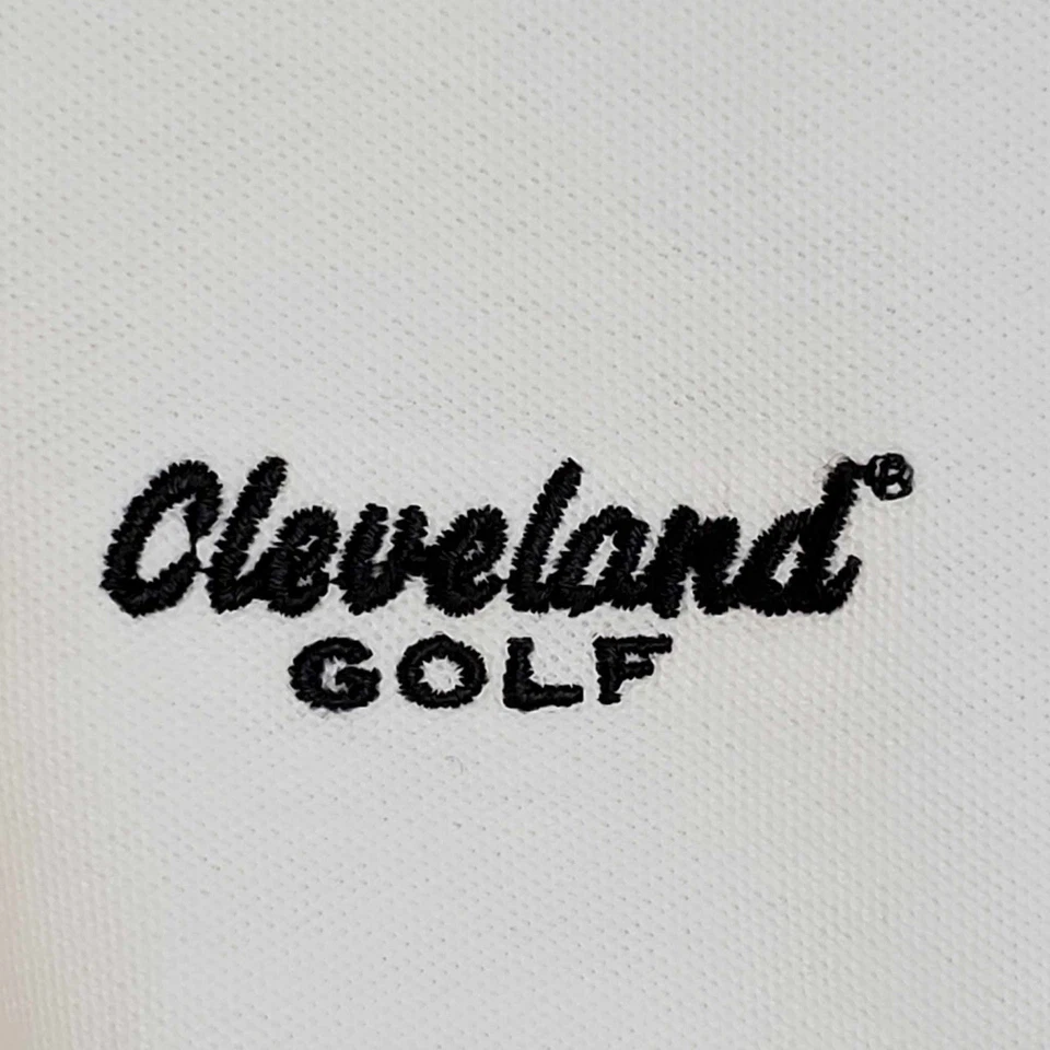 Vintage LA MODE Golf Polo Made In Usa Cleveland Golf XL Combed Cotton - Image 2 of 4