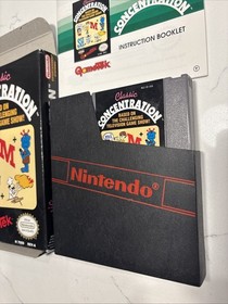Classic Concentration Nintendo NES 1990 Edition Complete In Box with Manual