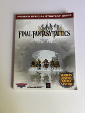 Final Fantasy Tactics Strategy Guide Book Wal...