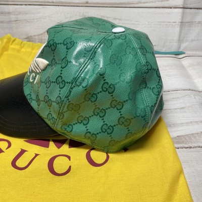 GUCCI Adidas Collaboration Cap Hat Green Green Limited Edition L
