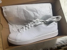 Size 12.5 - adidas Advantage Base Cloud White