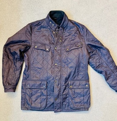 Herren Jacke Steppkacke -Barbour Liddesdale- Gr. 52/L, Fabre Navy