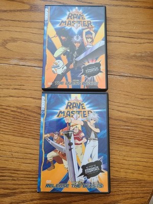 Rave Master - Volumes 1-2  (DVD, 2004) 2 Discs Very Good READ DESCRIPTION 