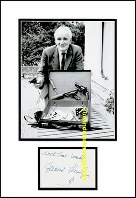 Desmond Llewelyn Q James Bond From Russia With Love Autogramm signed UACC RD 96