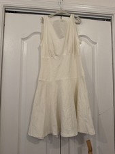 NWT $148 Mayve Knit Dress fior di latte Cream XS Bridal Bride Casual