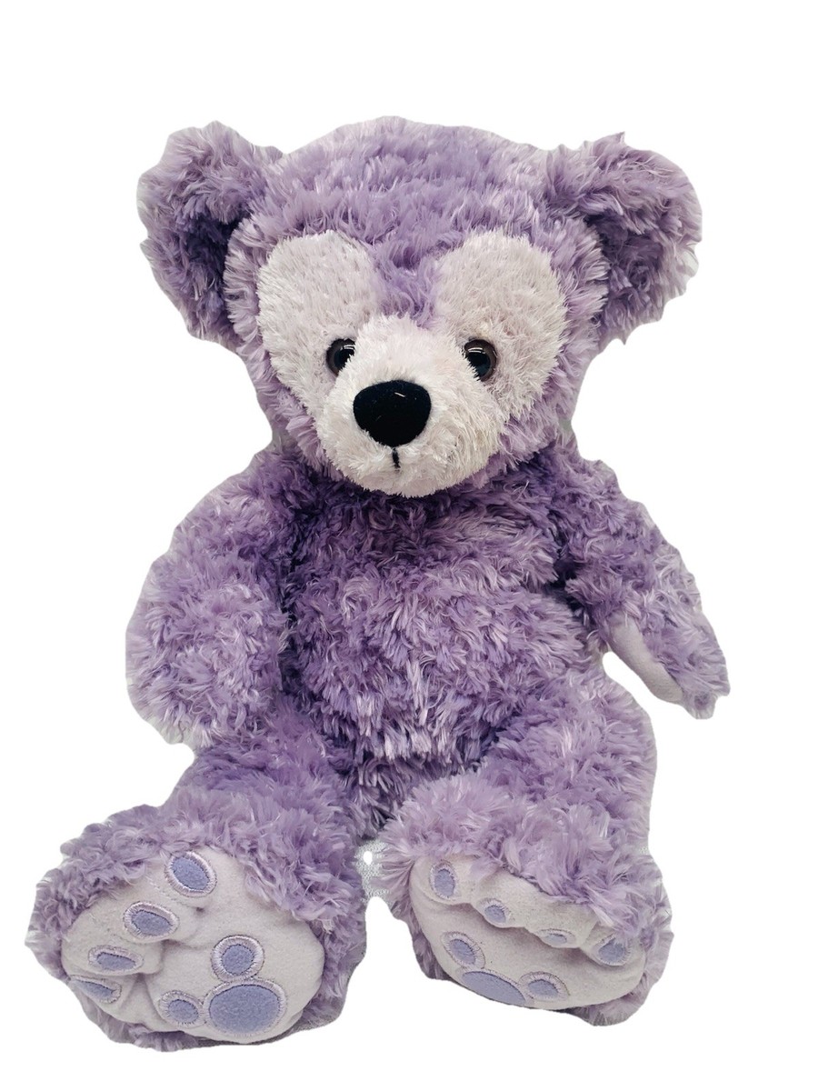Pre Duffy Disney World Purple Hidden Mickey Plush Lavender Rare