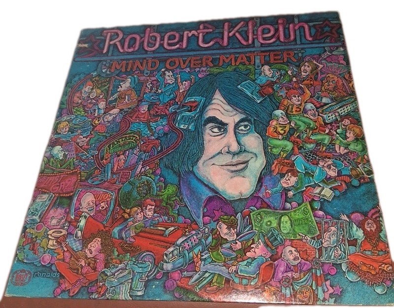 Robert Klein Mind Over Matter Vinyl First Pressing Excellent (EX) 1974