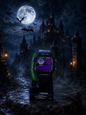 Casio Custom AE-1200 - GENGAR POKEM0N MOD