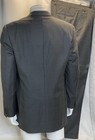 Canali Men's Gray Plaid Super 120s Wool 2 Piece Suit Size 42L 34x31 Pants — photo 3
