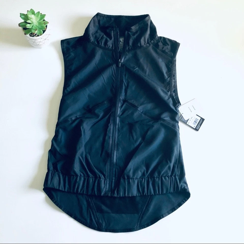 NEW Champion C9 Women's XS Activewear Outdoor Running Vest Black Lightweight - Image 2 of 4