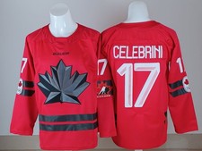 Red Macklin Celebrini 17# Team Canada Winter Olympics 2026 Jersey All Stitched