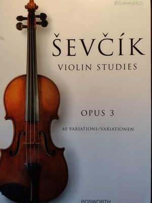 Violin Opus 3: 40 Variations by Otakar Sevcik