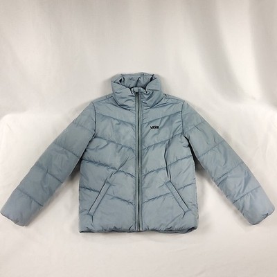 Vans Foundry V Printed Puffer MTE-1  Jacket Women's 2XS Ashley Blue