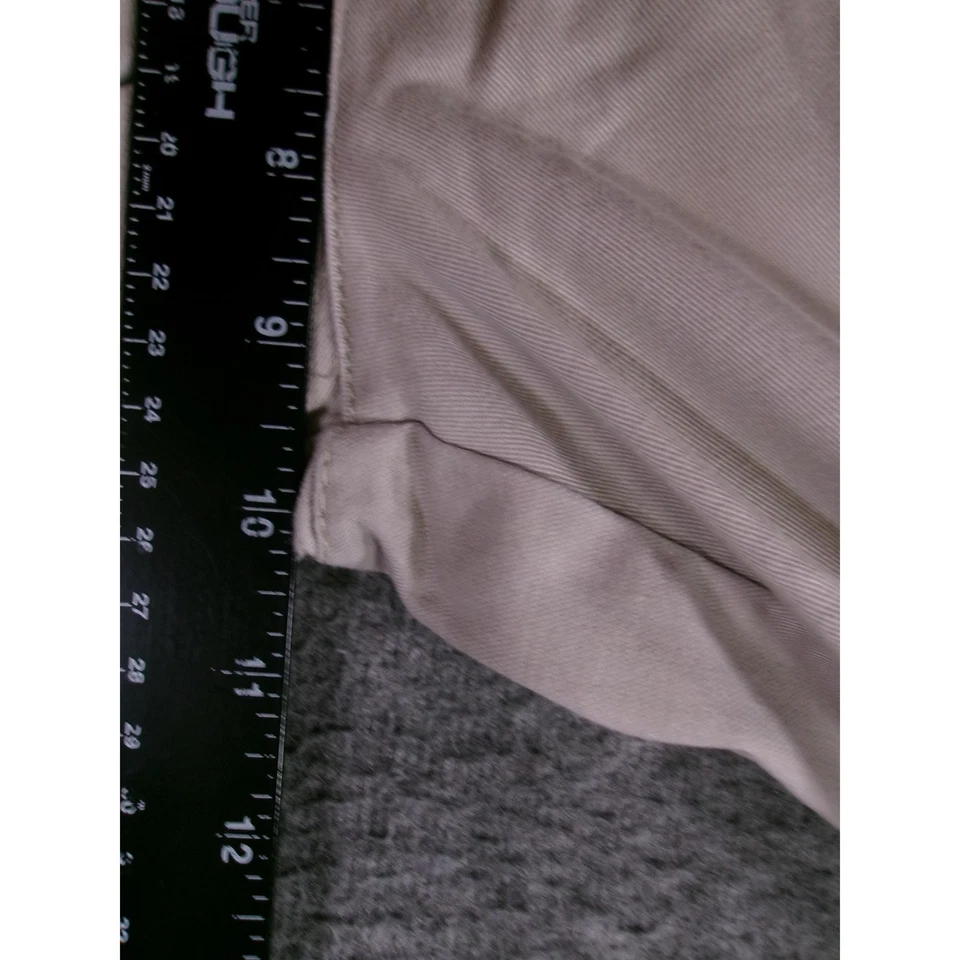 Chaps Pantalones Niños 14 Regular Caqui Plisado Clásico Preppy Aprobado Ropa Escolar Foto 4 de 4