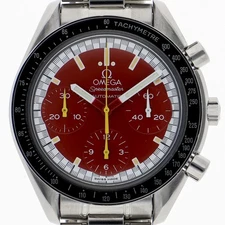 OMEGA 3510.61 Speedmaster WATCH Red SS AT