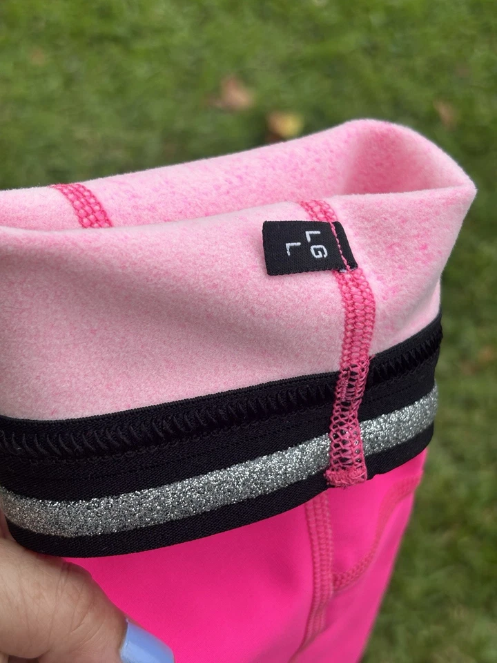 Calentadores de brazo forrados de lana rosa Pearl Izumi ELITE para mujer talla L *para clima frío Foto 3 de 4