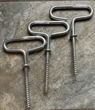 3 Ice Shelter Fish House Ice Anchors 7.5” S47