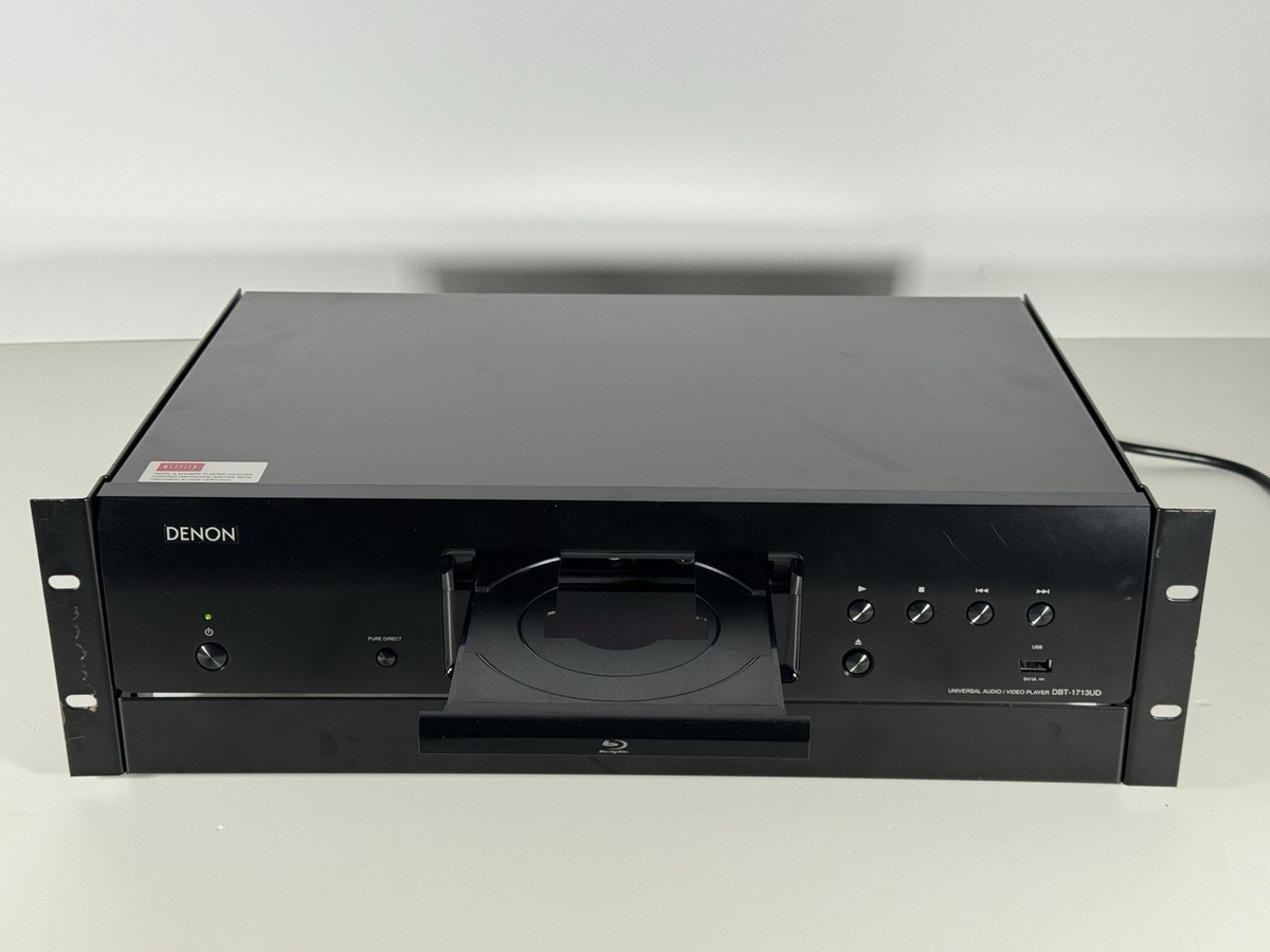 【ジャンク】DBT-1713UD DENON プレーヤー ブラック Denon DBT-1713UD 3D Blu-ray Player for sale online | eBay