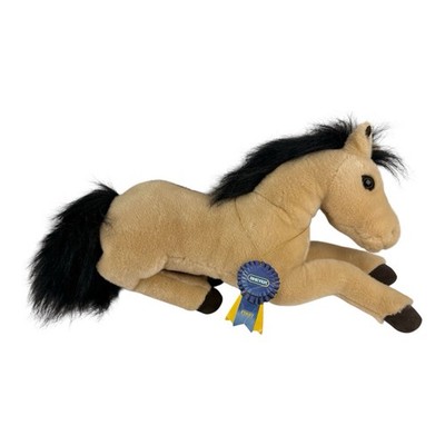 Breyer Dun Filly Plush Stuffed Animal Ginger Horse 21  With Ribbon And Tags 4528