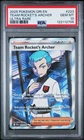 2025 Pokemon Destined Rivals Team Rocket's Archer Ultra Rare #223/182 PSA 10