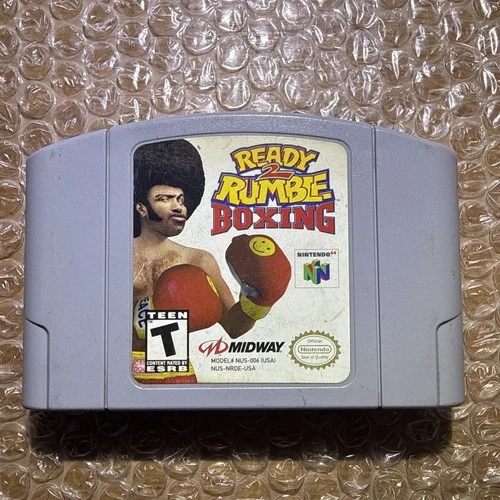 Ready 2 Rumble Boxing (Nintendo 64, 1999) N64 Authentic Tested & Working