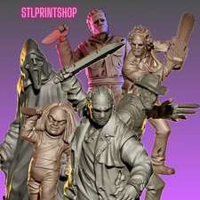 Slasher Movie Villains - VAULTZ 28mm 32mm Scale Miniatures