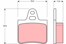 Plaquette de frein Citroen BX