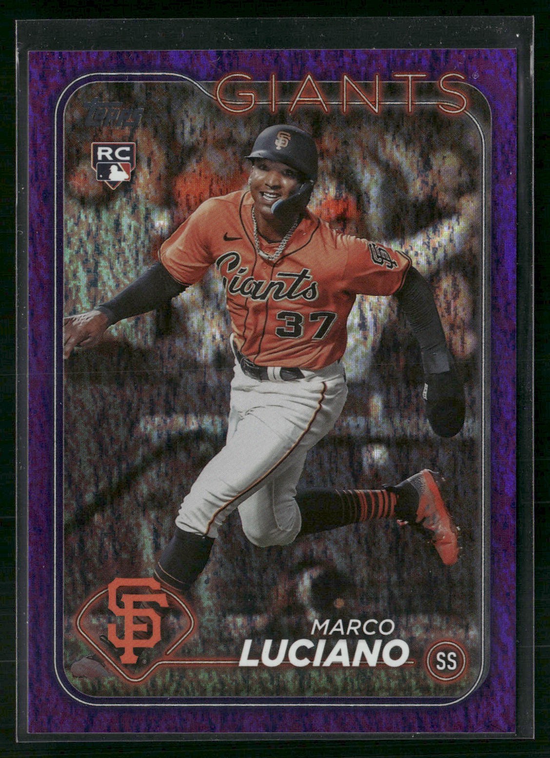2024 Topps #232 Marco Luciano Purple Holofoil #/799