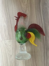 Vintage Murano Handblown Rooster Art Glass
