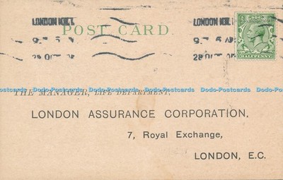 R040820 The Manager Life Department London Assurance Corporation