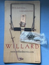 WILLARD (2003) movie Rat Keychain & Mousepad CRISPIN GLOVER Laura Elena Harring