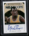 MICHAEL COOPER 2013-14 Panini NBA Hoops Signatures Auto Autograph #156 LA Lakers