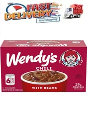 Wendy's Chili With Beans 15 oz., 6 pk.