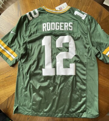 Nike NFL Green Bay Packers #12 Aaron Rodgers Jersey - XL Men