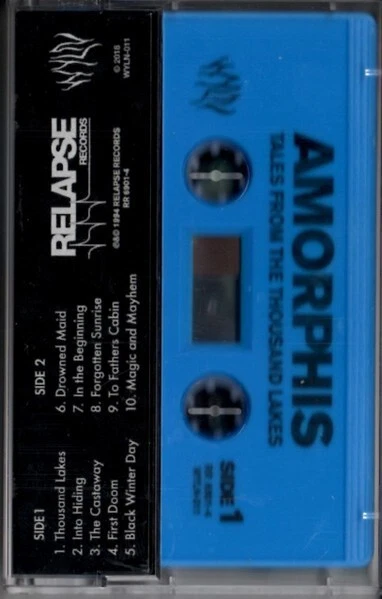 Amorphis - Tales From The Thousand Lakes CASSETTE TAPE - Death Metal LIMITED 200 - Image 2 of 2