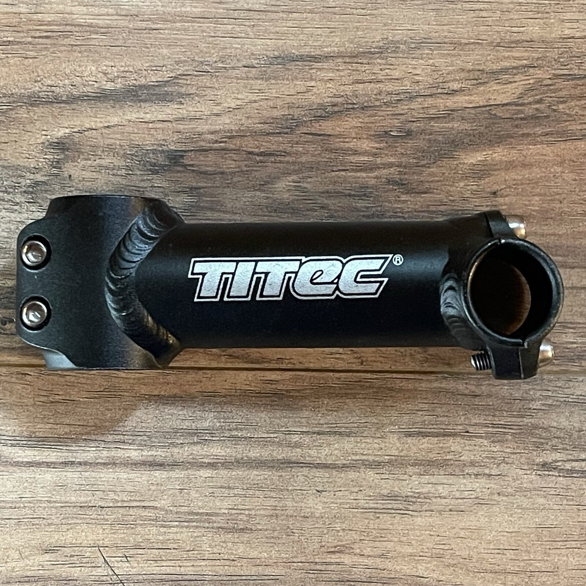 Guidon vélo VTT droit 25,4 mm Noir