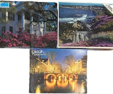 Vintage Puzzles- Set Of 3