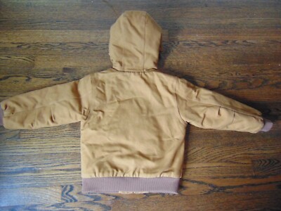 CARHARTT KIDS INSULATED HOODED JACKET SZ.XXS(4-5) MINT | eBay
