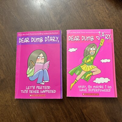 Dear Dumb Diary (2 Books) Book 1 Lets Pretend  & Book 11 Ok, So Maybe I Have 
