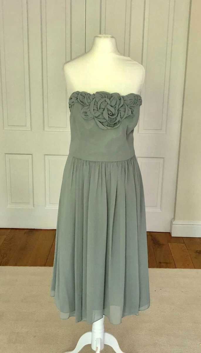 Light green strapless dress cheap