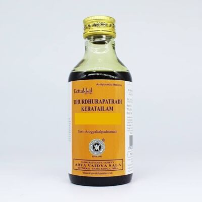 Kottakkal Dhurdhurapatradi Keratailam 200ml | Herbal Supplement For Hair Fall |
