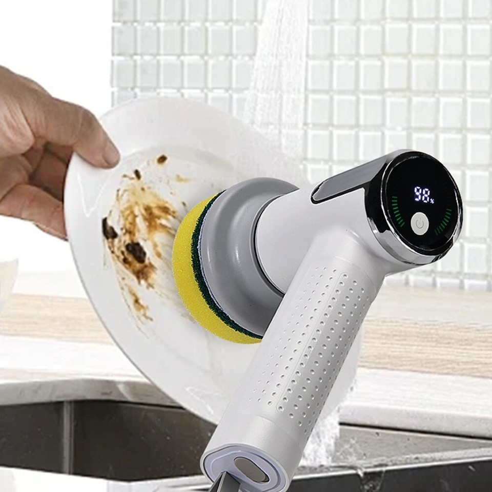 360° Rotating Brush Bathroom Cleaning Brush Multifunctional Cleaning ...