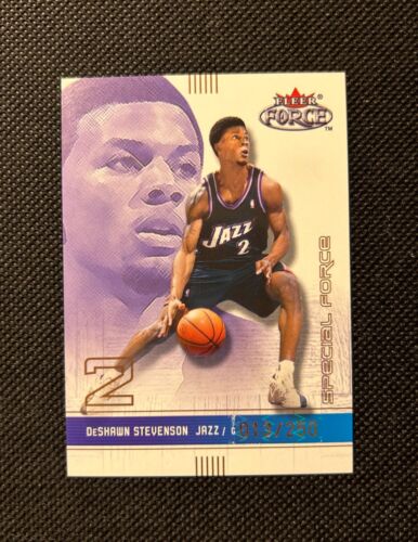 2001-02 Fleer Force Special Forces /250 DeShawn Stevenson #99 - Picture 1 of 2