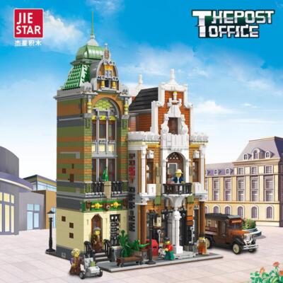 JIE STAR 89126 The Post Office with 4560 pieces