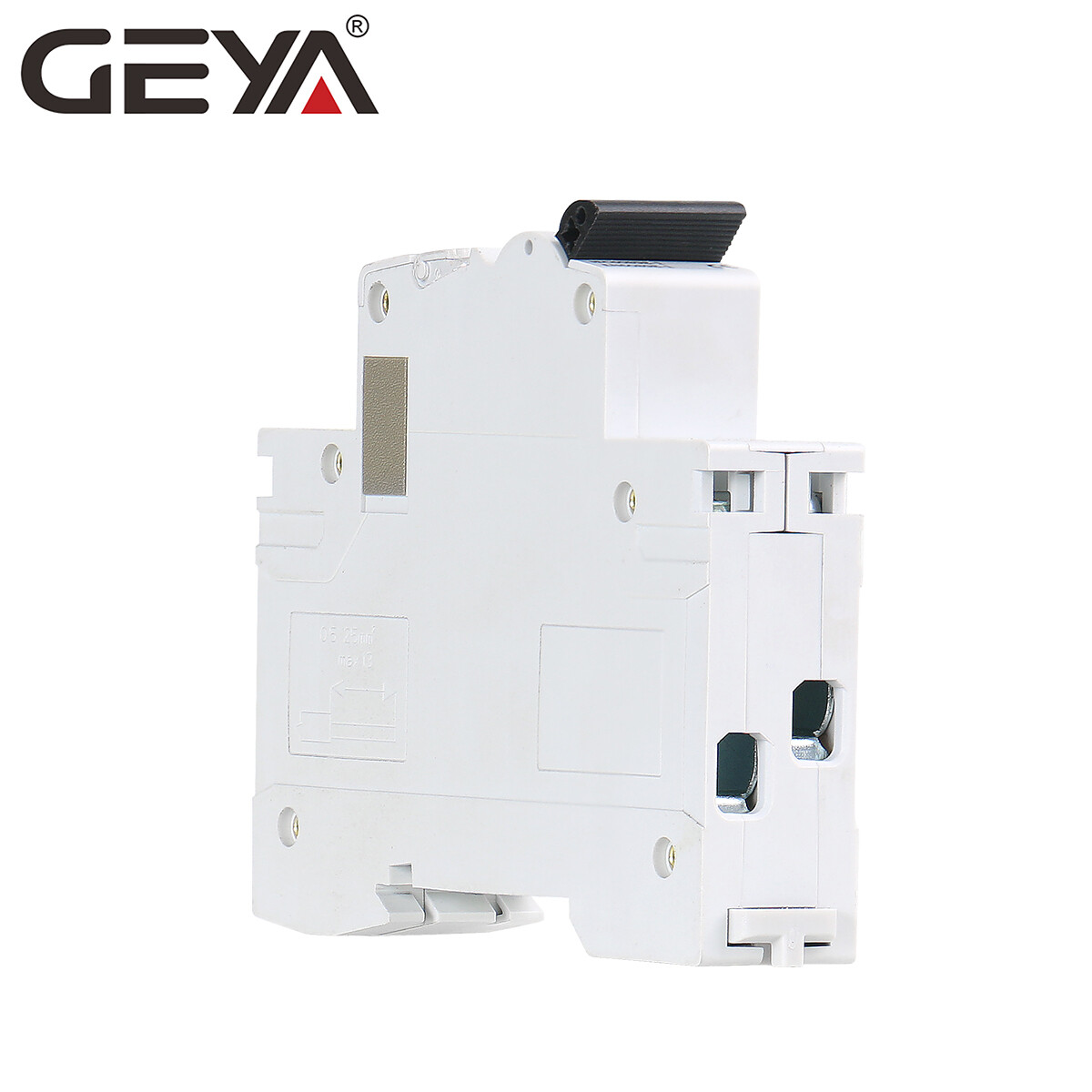 Boitier Bpga GEYA DC CIRCUIT Breaker MCB 6KA Double Pole 6/10/16/25/32/40/50/63/80 Cable Acier