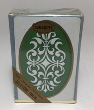 Vintage Congress Playing Cards Cel U Tone Finish New Sealed