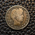 (ITM-6691) 1898-P Barber Quarter ~ Good / G Condition ~ COMBINED SHIPPING!
